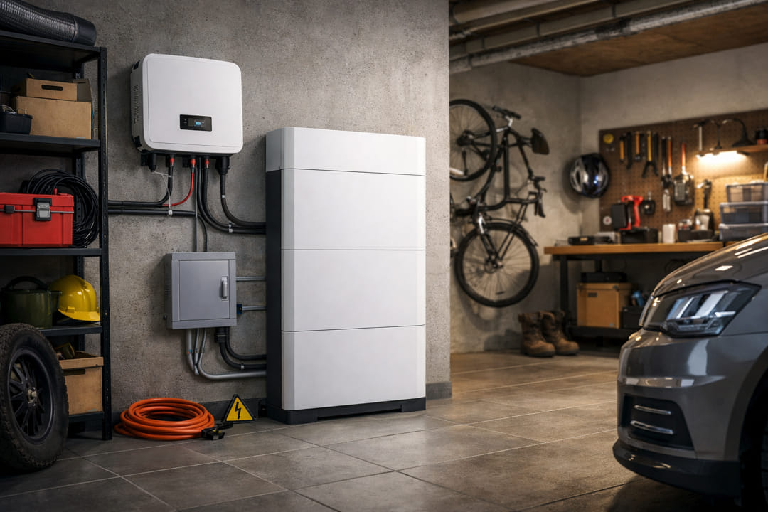 thuisbatterij plaatsen